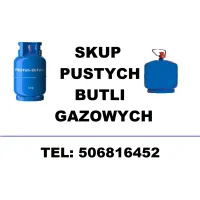 SKUP PUSTYCH BUTLI GAZOWYCH 11KG PROPAN-BUTAN DO KUCHENEK
