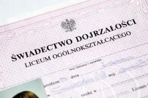 Kup świadectwo szkolne z wpisem , Mature z wpisem