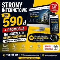 Strona internetowa Tychy od 590 zł | Dodawanie ogłoszeń do portali